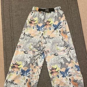 Funky Pattern Reclaimed Vintage Culottes